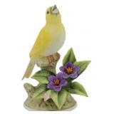 Andrea by Sadek Porcelain Canary Figure 5.5'