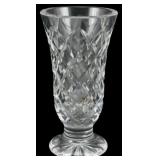 Waterford Crystal Kinsale Pattern Vase 7'
