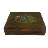 Wood Storage Box - 12.5 x 10 x 3