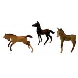 Breyer 3 Pc - 1 Scrambling and 2 Standing Foals