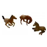 Breyer 3 Pc Cantering, Lying & Scratching Foals