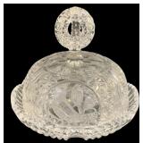 Hofbauer 'The Byrdes' Crystal Cheese Dish
