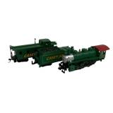 3pc HO Scale Casey Jones Train Car Set