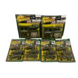 6pc Lot Mini Wheels Military Play Sets