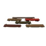 6pc Lot HO Scale Flatbed Train Cars