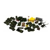 Lot Military Die-Cast Vehicles & Accessories