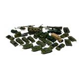 Lot Military Die-Cast Vehicles