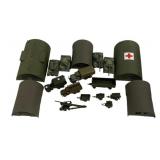 Lot Assorted Military Vehicles & Buildings