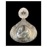 Hofbauer 'Byrdes' Crystal Lid - 6.5 x 6.5