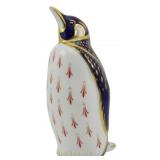 Royal Crown Derby Penguin Paperweight Gold
