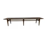 Mid-Century Lane Surfboard Walnut Coffee Table