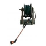 Water Reel Hose w/ Wheeled Cart & Wand