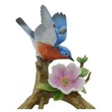 Andrea by Sadek Bluebird Porcelain Figure 7'