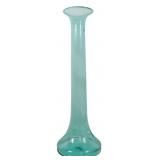 Vintage Blenko Turquoise Floor Vase 25'