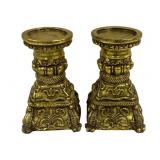 Pair Candleholders - 8' Tall
