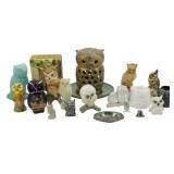Assorted Owl Figures & Decorative Objects