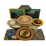 Lot of Assorted Trivets & Hot Plates