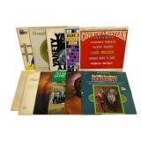 10 Assorted LP Records