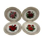 4 Gorham Frank Bly Plates - 10.5' Round