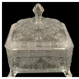 Indiana Glass "Bee Hive" Honey Dish