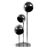 Sonneman Chrome Eyeball Lamp 28'