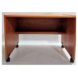 Mid-Century Rolling Teak Stand