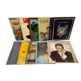 10 Assorted LP Records