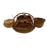 Lot of Assorted Baskets