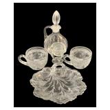 5 Assorted Glass Items
