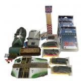 Lot Vtg Toys Model Train Accessories & More