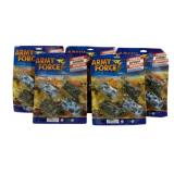 5pc Lot Army Force Military Tank Playsets