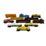 11pc Lot HO Scale Train Cars