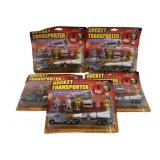 5pc Lot Rocket Transporter Play Sets