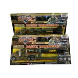 2pc Special Mission Military Playsets Lot