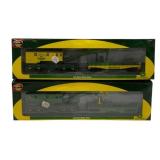 Athearn 2pc John Deere Train Cars HO