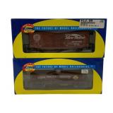 Athearn 2pc HO Train Cars Boxcar Lot