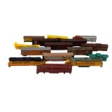 Pc. Lot HO Scale Train Cars & Parts