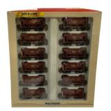 Walthers Gold Line 10pc HO Train Car Set