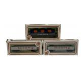 3pc Lot Bachmann HO Scale Train Cars