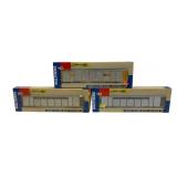 3pc Walthers Gold Line HO Scale Train Cars