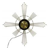 Starburst Waterford Lux Wall Clock 28'