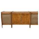 Three Part Mid-Century Stereo Console