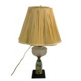 Vintage Table Lamp w/ Ceramic Base - 25' Tall
