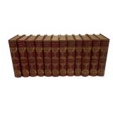 12 Vol 1800s Charles Reade's Works Hardcover Books