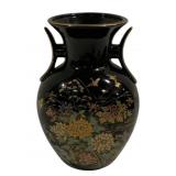 Oriental Ceramic Vase - 8.25' Tall