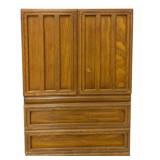 Mid-Century Lea Furniture Co Gentleman's Armoire