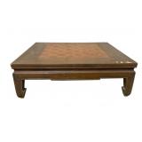 Vintage Chinese Checkers/Chess Coffee Table
