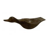 Wood Flying Duck Ashtray - 9.5 x 3