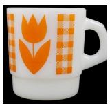 Vtg Termocrisa Tulip Mug 3.5'