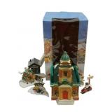 Holiday Living Lighted House w/ Extras in Box